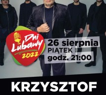 Krzysztof Cugowski pierwszą gwiazdą Dni Lubawy 2022