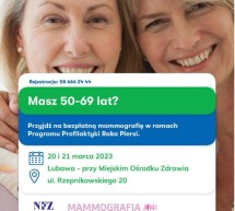 Bezpłatna mammografia w Lubawie