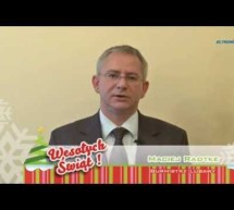 Życzenia Bożonarodzeniowe Burmistrza Miasta Lubawa – Macieja Radtke