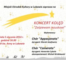 Przypominamy, że już dziś wspólne kolędowanie z Chórem „Appasjonata” Przypominamy, że już dziś wspólne kolędowanie z Chórem „Appasjonata”