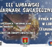 Już jutro III Lubawski Jarmark Świąteczny Już jutro III Lubawski Jarmark Świąteczny