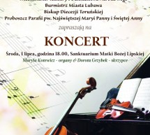 Koncert organowo – skrzypcowy podczas Odpustu Lipskiego