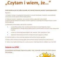 Zadanie na lipiec Zadanie na lipiec