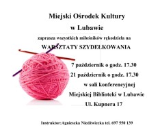 Warsztaty szydełkowania MOK Warsztaty szydełkowania MOK