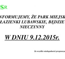 Łazienki nieczynne Łazienki nieczynne