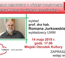 Zapraszamy na wykład prof. Romana Jurkowskiego