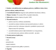 Konkurs na Najlepszą Potrawę z Jabłkiem