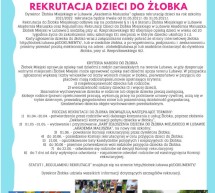 Rekrutacja dzieci do Żłobka Miejskiego w Lubawie