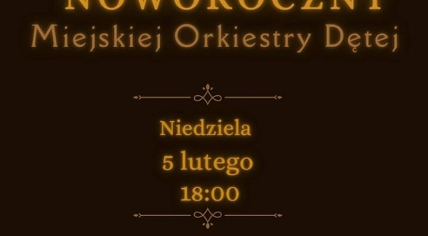 Koncert Noworoczny Miejskiej Orkiestr Dętej