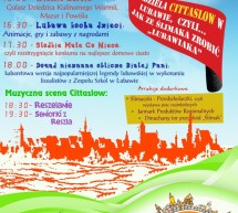 Zapraszamy na Pierwszą Niedzielę Cittaslow w Lubawie!!! Zapraszamy na Pierwszą Niedzielę Cittaslow w Lubawie!!!