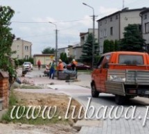 Trwa budowa chodników Trwa budowa chodników