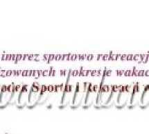 Wakacje z OSiR-em Wakacje z OSiR-em