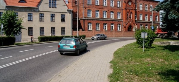 Przebudowa łuku drogi przy ul. Grunwaldzkiej