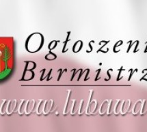 Ogłoszenie o przystąpieniu do sporządzenia miejscowego zagospodarowania przestrzennego miasta Lubawa dla dzielnicy przemysłowej