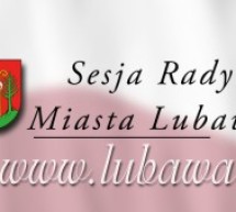XXII zwyczajna sesja Rady Miasta Lubawa XXII zwyczajna sesja Rady Miasta Lubawa