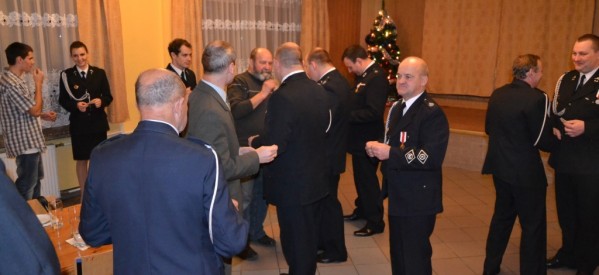 Spotkanie opłatkowe lubawskich strażaków