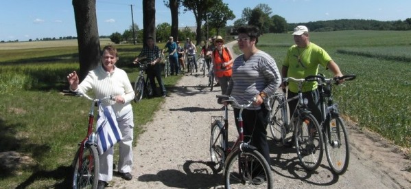 Wycieczka rowerowa uczestników Środowiskowego Domu Samopomocy