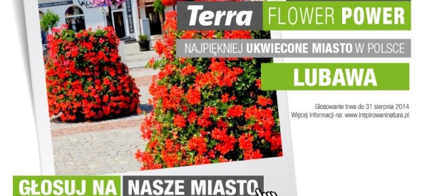 Zagłosuj na ukwieconą Lubawę Zagłosuj na ukwieconą Lubawę