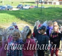 Przedszkolaki pomogły „sprzątać świat” Przedszkolaki pomogły „sprzątać świat”