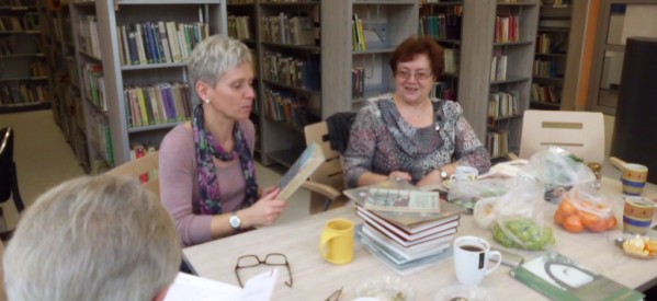 Herbatka literacka w Bibliotece Herbatka literacka w Bibliotece