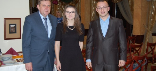 Weronika Mieczkowska i jej trener wyróżnieni za osiągnięcia sportowe Weronika Mieczkowska i jej trener wyróżnieni za osiągnięcia sportowe