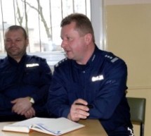 Odprawa roczna lubawskiej policji Odprawa roczna lubawskiej policji