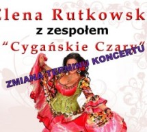 Zmiana terminu koncertu Eleny Rutkowskiej