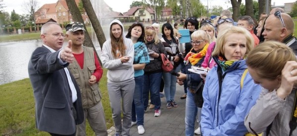 Ukraińscy dziennikarze zobaczyli inwestycyjną stronę miasta
