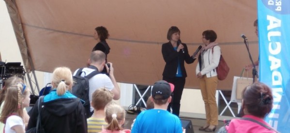 Przedszkole Miejskie wzięło udział w akcji „Kilometry dobra” Przedszkole Miejskie wzięło udział w akcji „Kilometry dobra”