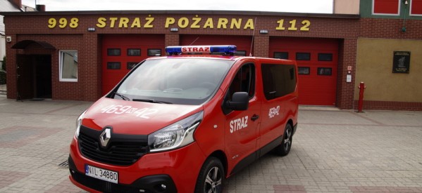 Nowy samochód dla lubawskich strażaków