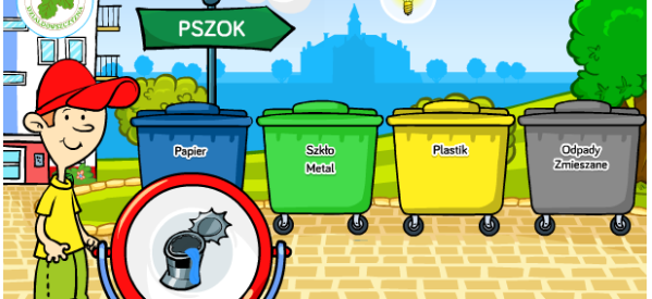 Gra ekologiczna- zasady segregacji śmieci