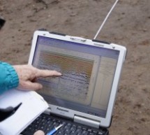 Badania georadarowe na terenie dawnego zamku Badania georadarowe na terenie dawnego zamku