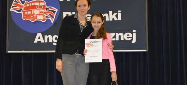 II miejsce Dominiki w VI Festiwalu Piosenki Anglojęzycznej II miejsce Dominiki w VI Festiwalu Piosenki Anglojęzycznej