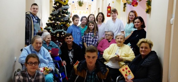 MRM odwiedziła podopiecznych Szpitala Św. Jerzego MRM odwiedziła podopiecznych Szpitala Św. Jerzego