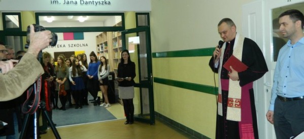 Jan Dantyszek patronem gimnazjalnej biblioteki