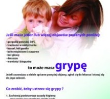 Profilaktyka grypy i poradnik zachowań podczas silnych mrozów i dużych opadów śniegu Profilaktyka grypy i poradnik zachowań podczas silnych mrozów i dużych opadów śniegu