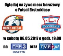 Mecz barażowy o Futsal Ekstraklasę – na żywo w TVP