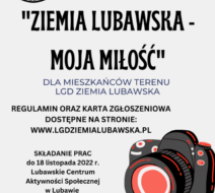 Konkurs fotograficzny „Ziemia Lubawska – moja miłość” Konkurs fotograficzny „Ziemia Lubawska – moja miłość”
