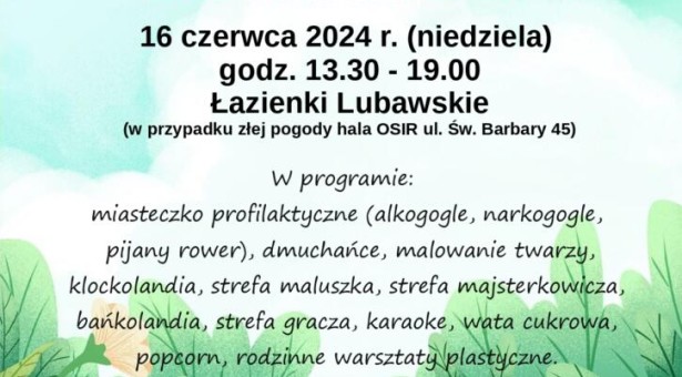 Rodzinny Piknik Profilaktyczno – Integracyjny „DOBRO RODZINY CZY NADGODZINY” Rodzinny Piknik Profilaktyczno – Integracyjny „DOBRO RODZINY CZY NADGODZINY”