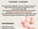 Harmonogram rekrutacji do Żłobka Miejskiego w Lubawie „Akademia Maluszka” na rok żłobkowy 2024/2025
